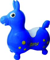 RODY Sprungpferd blau