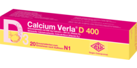 CALCIUM VERLA D 400 Brausetabletten