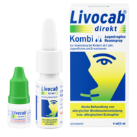 LIVOCAB direkt Kombi 4 ml Augentr.+5 ml Nasenspray