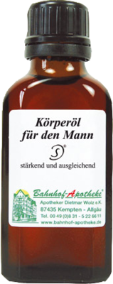 KÖRPERÖL für den Mann