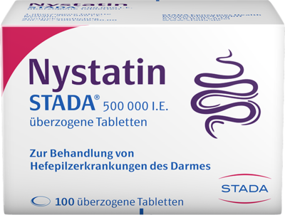 NYSTATIN STADA 500.000 I.E. überzogene Tab.