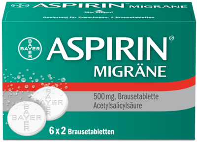 ASPIRIN MIGRÄNE 500 mg Brausetabletten