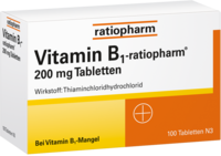 VITAMIN B1-RATIOPHARM 200 mg Tabletten