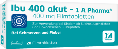 IBU 400 akut-1A Pharma Filmtabletten