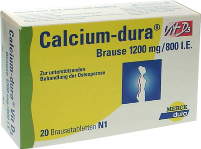 CALCIUM DURA Vit D3 Brause 1200 mg/800 I.E.