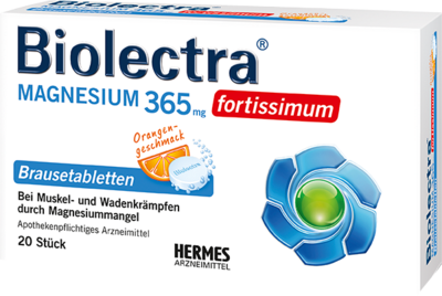 BIOLECTRA Magnesium 365 mg fortissimum Orange