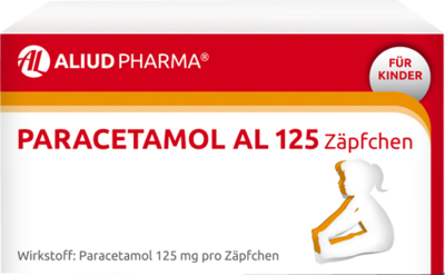 PARACETAMOL AL 125 Säuglings-Suppos.