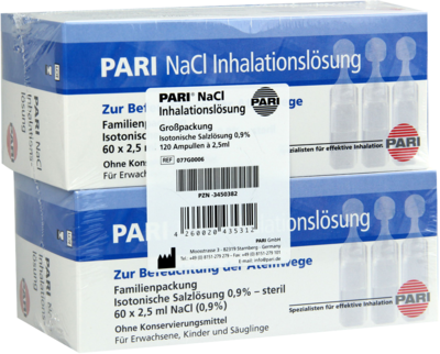 PARI NaCl Inhalationslösung Ampullen