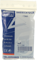 DREIECKTUCH rohweiß 90x90x127 31100