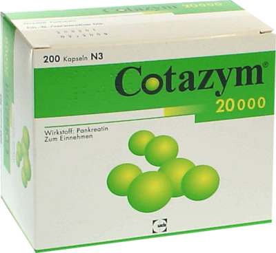 COTAZYM 20.000 Pellets magensaftresistente Kapseln