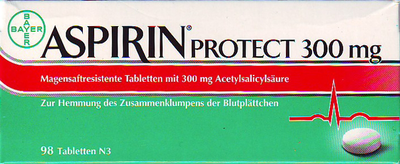 ASPIRIN Protect 300 mg magensaftres.Tabletten