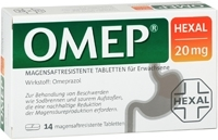 OMEP HEXAL 20 mg magensaftresistente Tabletten