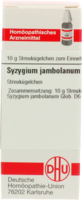 SYZYGIUM JAMBOLANUM D 6 Globuli