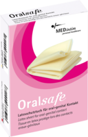 ORAL SAFE Latexschutztuch Erdbeere