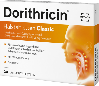 DORITHRICIN Halstabletten Classic