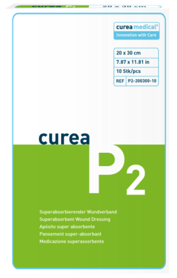 CUREA P2 superabsorb.Wundauflage 20x30 cm