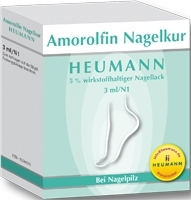 AMOROLFIN Nagelkur Heumann 5% wst.halt.Nagellack