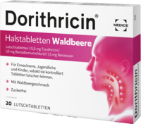 DORITHRICIN Halstabletten Waldbeere