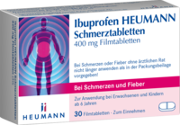 IBUPROFEN Heumann Schmerztabletten 400 mg