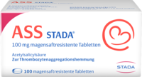 ASS STADA 100 mg magensaftresistente Tabletten