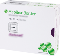 MEPILEX Border Schaumverband 7,5x7,5 cm