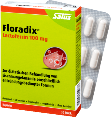 FLORADIX Lactoferrin 100 mg Kapseln