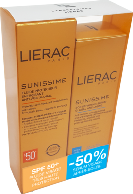 LIERAC Sunissime Gesicht LSF 50+ Set 40ml+30ml