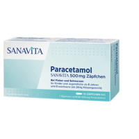 PARACETAMOL SANAViTA 500 mg Zäpfchen